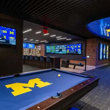 Locker room