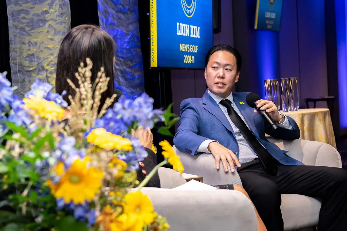 Panel of national champions speaking